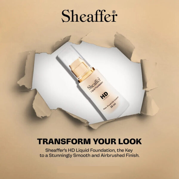 Sheaffer Cosmetics HD Liquid Foundation Shades