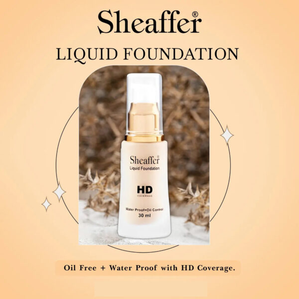 Sheaffer Cosmetics HD Liquid Foundation Shades