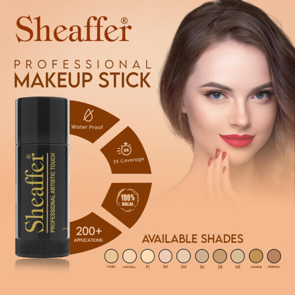 Sheaffer Cosmetics Professional Makeup Stick Shades