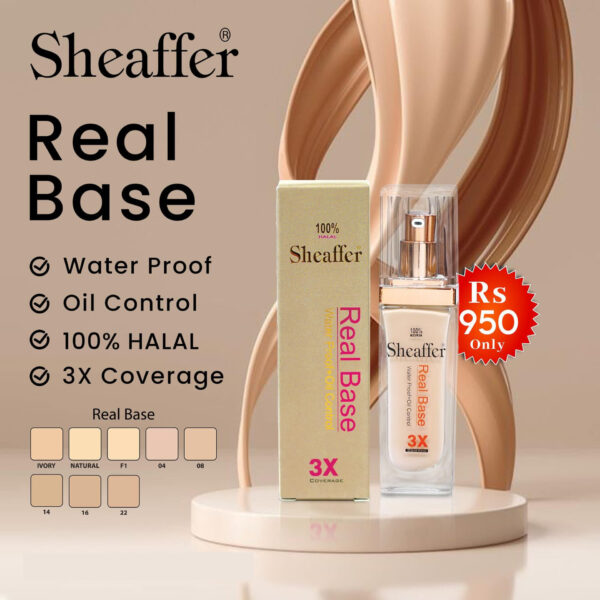 Sheaffer Cosmetics Real Base Foundation Shades